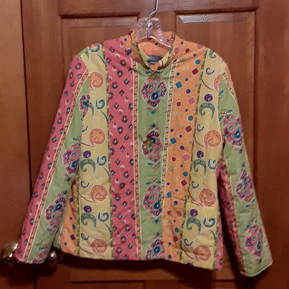 Koret Quilted Lined Colorful Jacket
